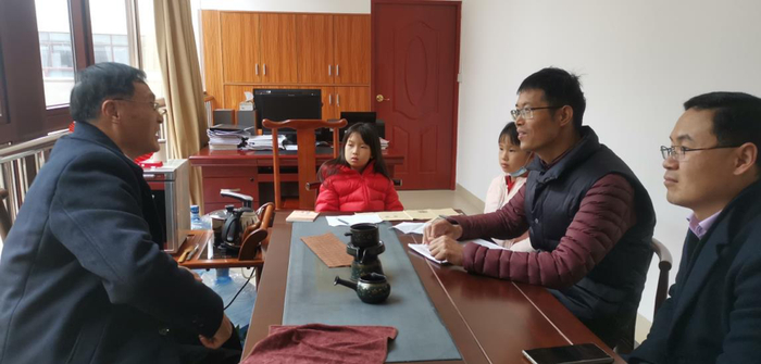 1月23日，与古驿道研究专家许老师座谈