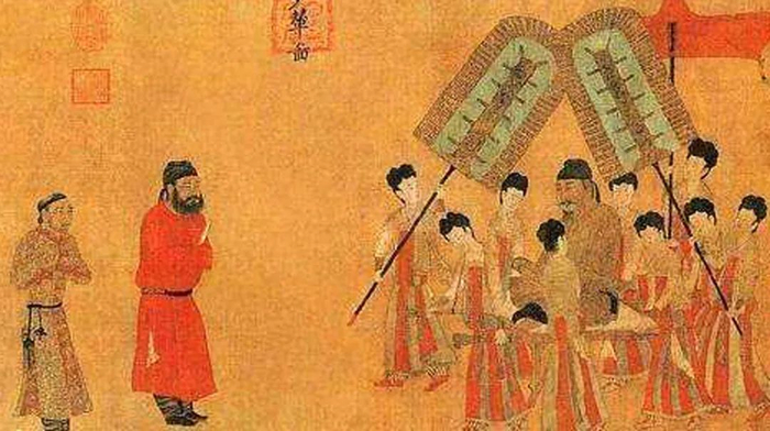 《大唐元日朝会图》（局部）