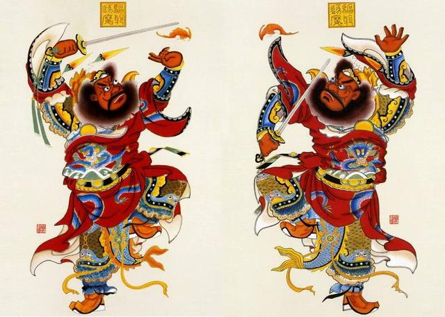 中国门神也内卷:初代陨落,钟馗C位出道,最火CP还是秦琼+尉迟恭