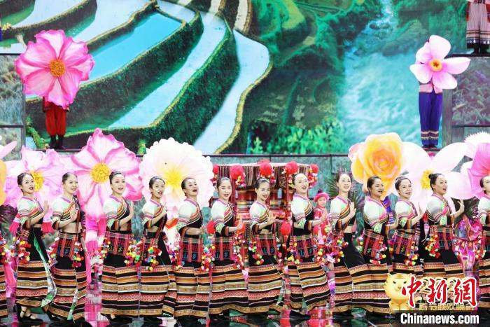《2022年春节联欢晚会》彩排。央视供图