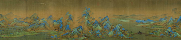 《千里江山图》局部（二）