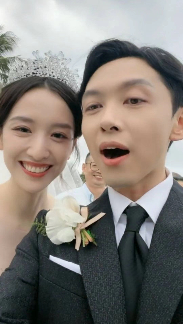 新年首位女星大婚!29岁晁然海边出嫁,和老公郎才女貌画面甜蜜__财经头条