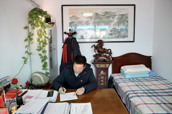 火炬手徐建喜。新京报记者 郑新恰 摄