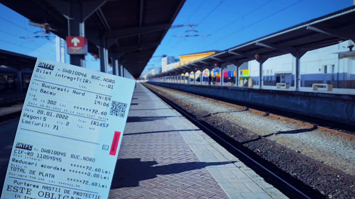 1-6 去往巴克乌的火车票 照片由笔者自行拍摄