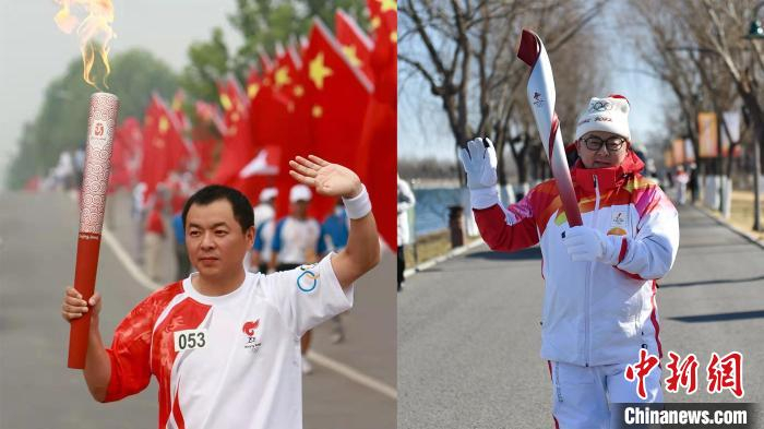 “双奥音乐人“王平久成为“双奥”火炬手 受访者供图