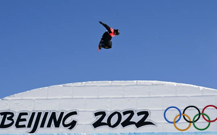 ▲苏翊鸣在比赛中。图/IC photo