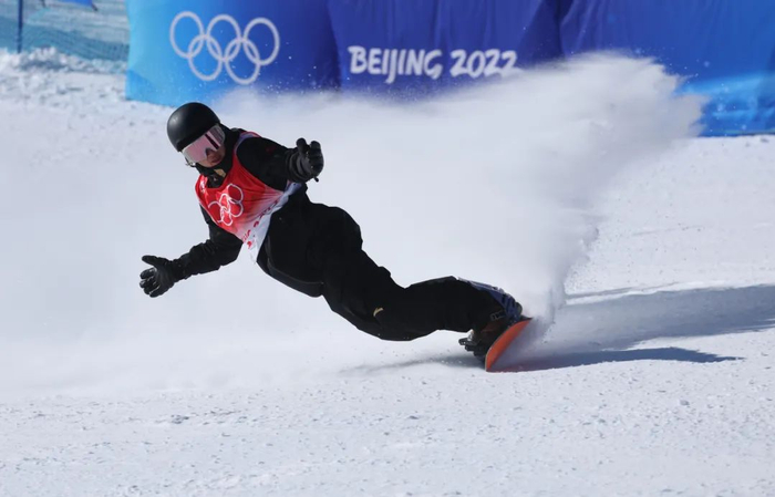 ▲苏翊鸣在比赛中。图/IC photo