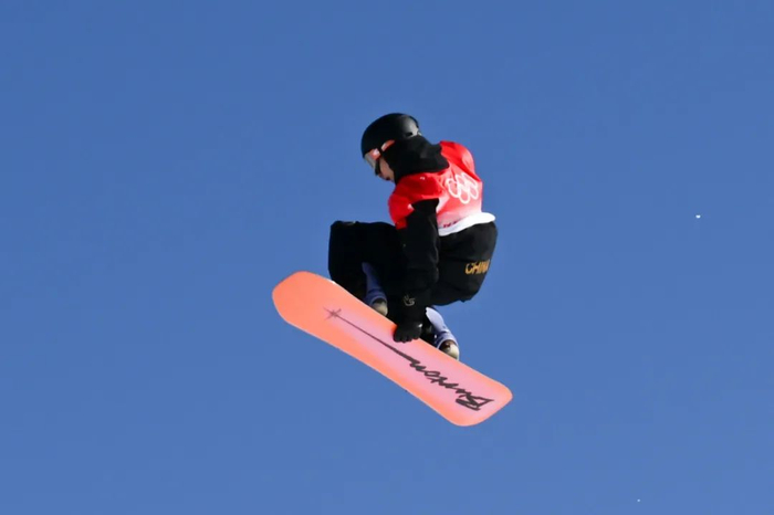 ▲苏翊鸣在比赛中。图/IC photo