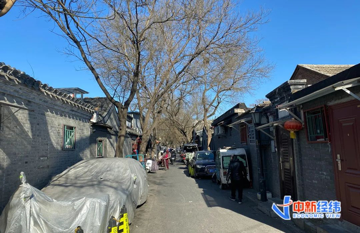 ▲北京二环内胡同