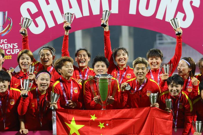 女足为低谷中的中国足球带来了光亮。