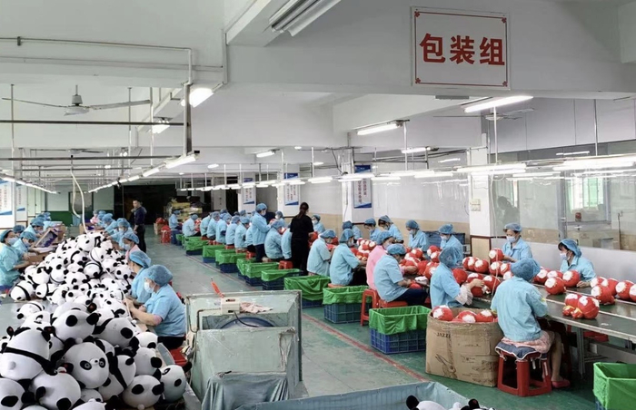 晋江恒盛玩具有限公司车间（图源：企业微信公众号）