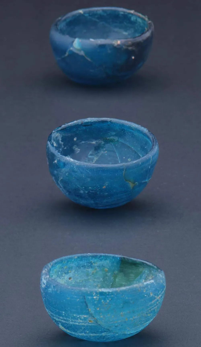 玻璃钵,北魏， 386-534 年, 大同迎宾大道北魏墓群出土，大同市博物馆藏