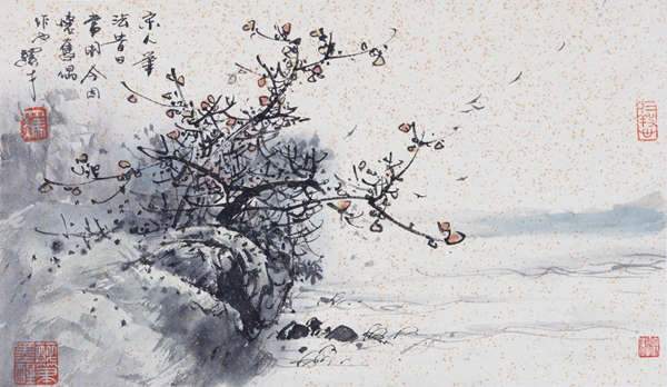 冯骥才的绘画作品