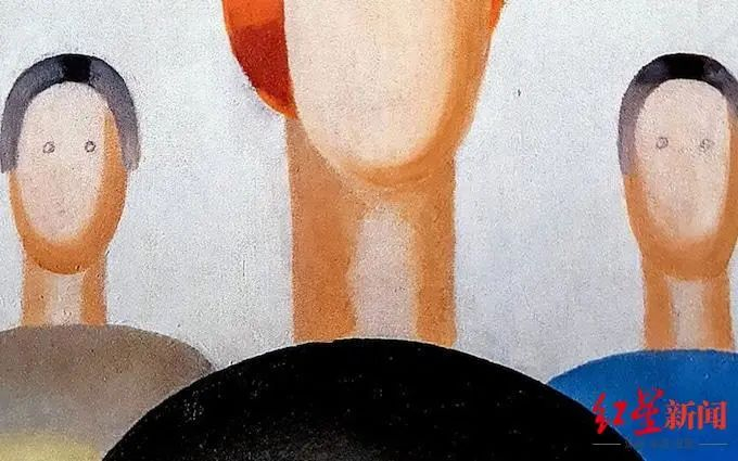 被加了眼睛的画