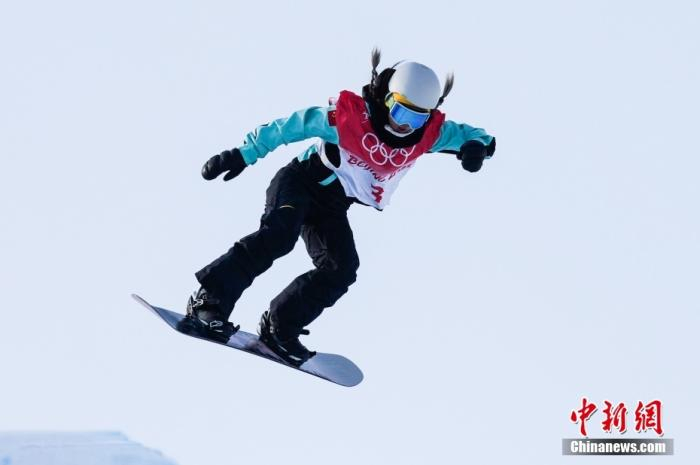 图为刘佳宇在比赛中。图片来源：视觉中国