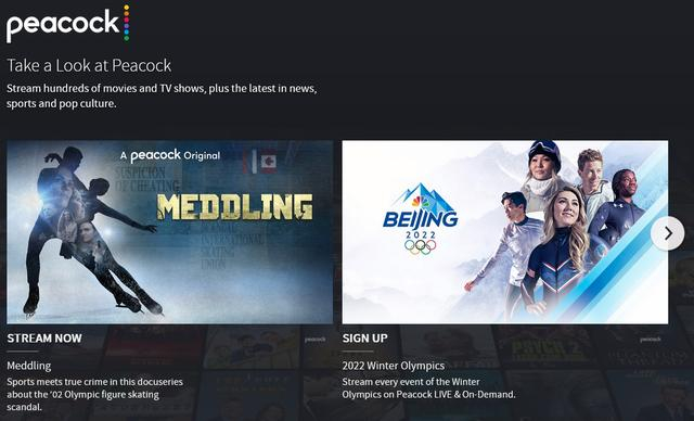 截图自Peacock 