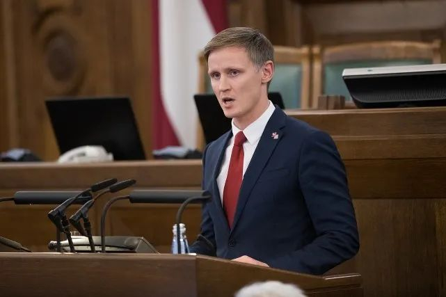 拉脱维亚议会外交事务委员会主席理查兹·科尔。图源：外媒