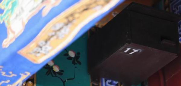 中国园林博物馆悬挂的北京雨燕巢箱