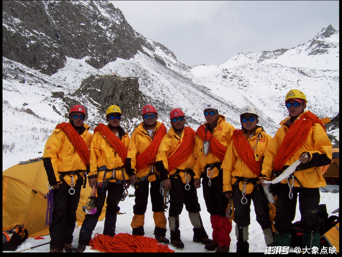 ▲川藏队的前身—三奥雪山协作队。