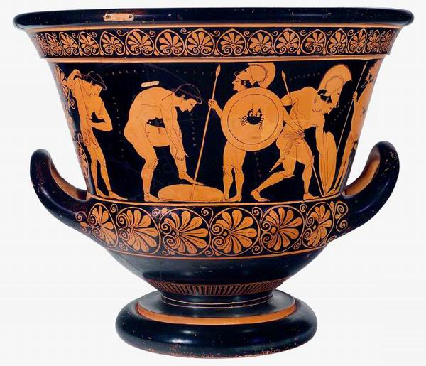 萨尔珀冬陶瓶背面图