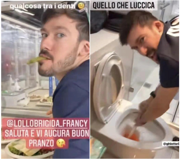 ▲运动员社交平台视频截图