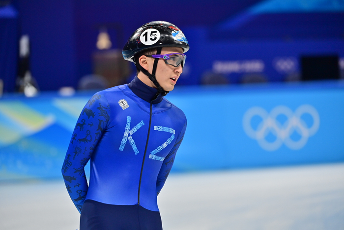 上图为阿迪勒·加利亚赫梅托夫   北京冬奥会哈萨克斯坦代表团供图