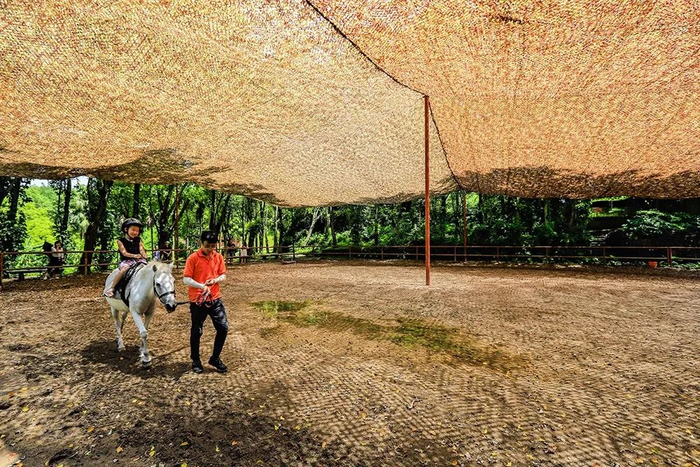 寒舍，以广式四合院建筑与自然融为一体