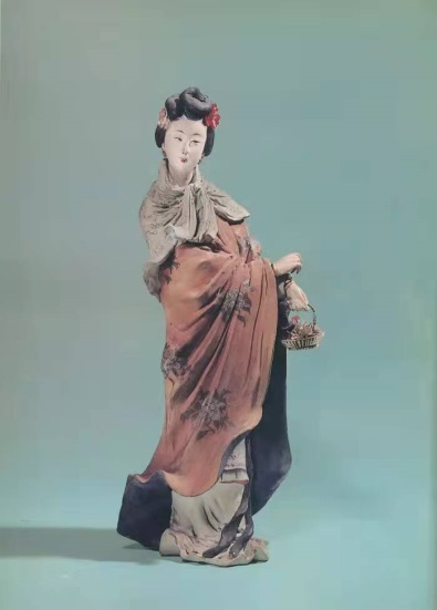 张玉亭塑《麻姑献寿》