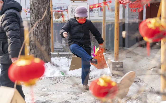 自1月7日正式开放以来，东城区冬奥文化广场已接待游客近1.9万人次。东城区供图