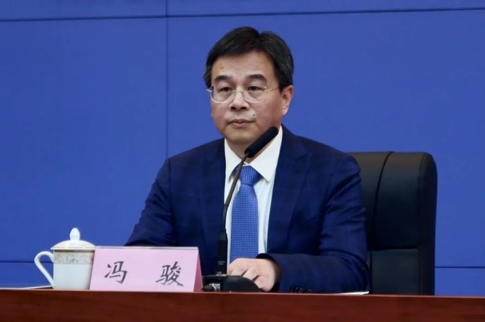 冯骏介绍相关情况 龚浩月 摄