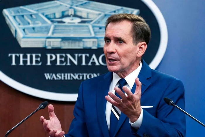 美国国防部发言人柯比 资料图