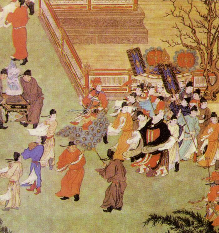 《武后行从图》