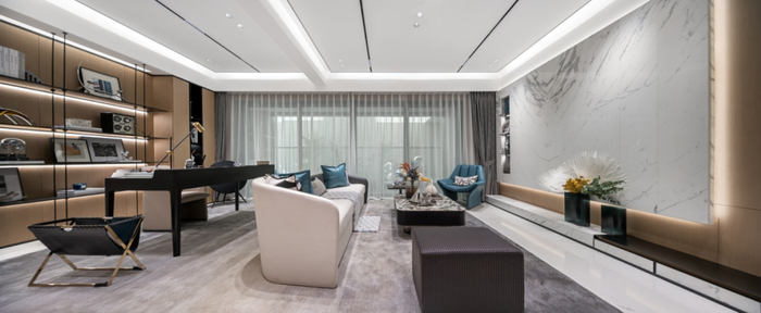 （华发公园首府143平方米（三室两厅两卫）创意样板间）