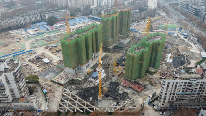 （华发公园首府项目建设实景图）