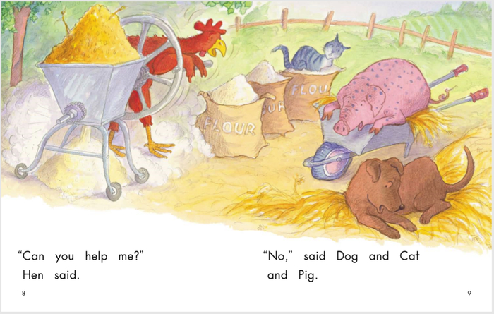 【英文有声绘本】The Little Red Hen 小红母鸡|麦子