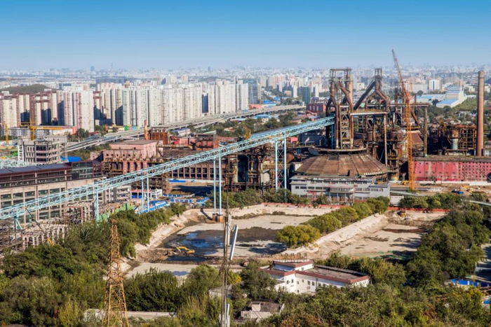 三高炉秀池改造前©首钢新闻中心