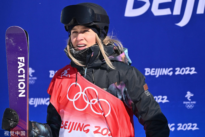 希尔达鲁在北京冬奥会。