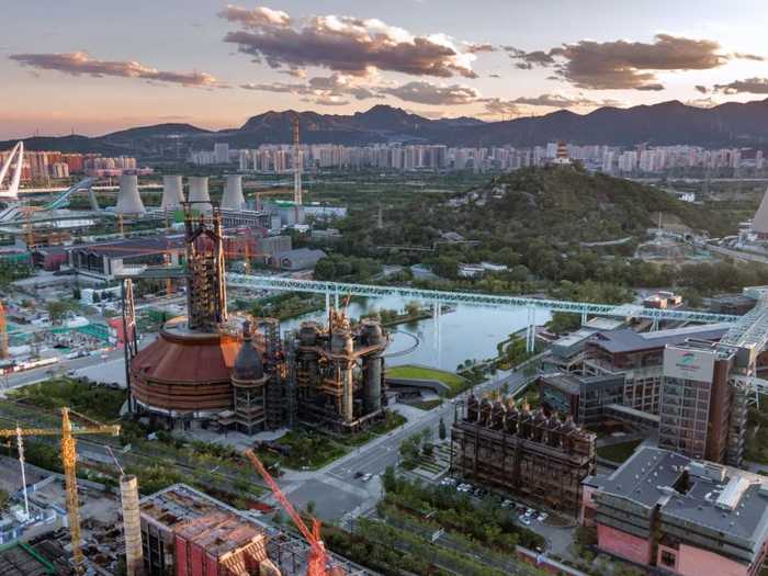 三高炉博物馆及全球首发中心整体鸟瞰©王栋