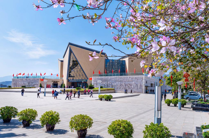 　　图为攀枝花中国三线建设博物馆外景。（攀枝花市委宣传部供图）