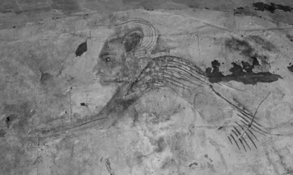 西汉壁画《羽人图》