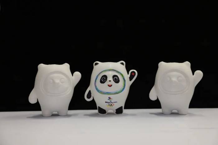 　▲&nbsp;FDM熔融沉积成型技术“冰墩墩”