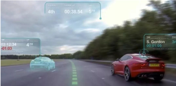 游戏纪录保持者会以“幽灵”的形式出现在后续比赛中（图源：“游戏研究社”公众号）