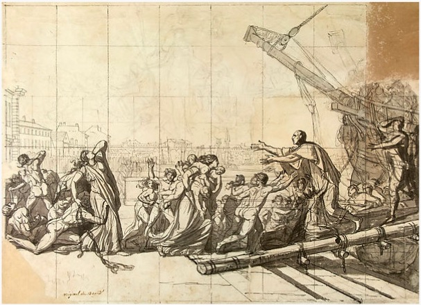 大卫，《南特革命寓言》，约1789–1790