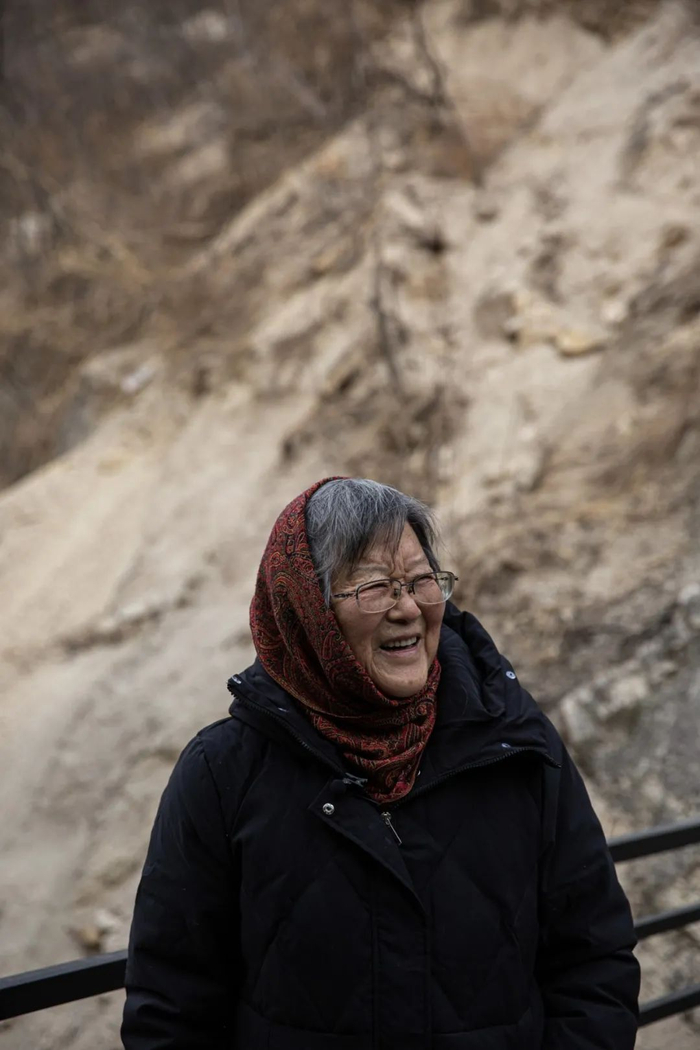 2月11日，河北省保定市阜平县城南庄镇马兰村，邓小岚老师。新京报记者郑新洽 摄