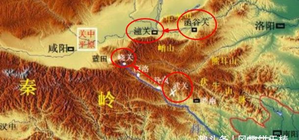 华夏历史千年政治中心,细数拱卫关中的几大重要关隘|函谷关|武关|关中平原|潼关|萧关_新浪新闻