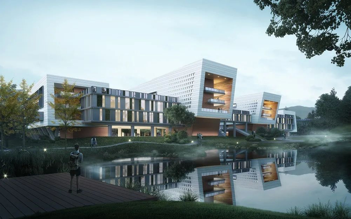 重庆工商大学茶园校区效果图 重庆经开区供图