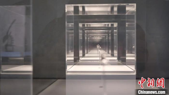 浦东美术馆新展《水之域》。　夏俊龙 摄