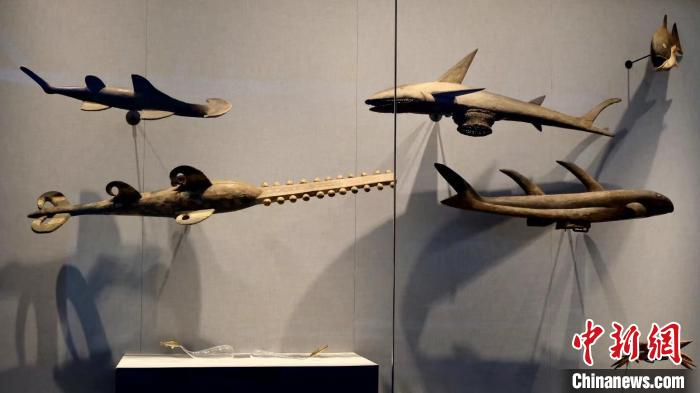 浦东美术馆新展《水之域》。　夏俊龙 摄