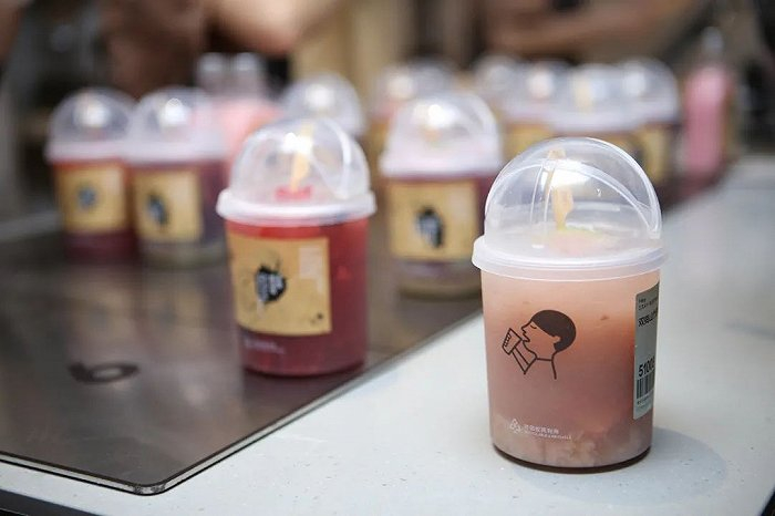 自主研发的杯盖