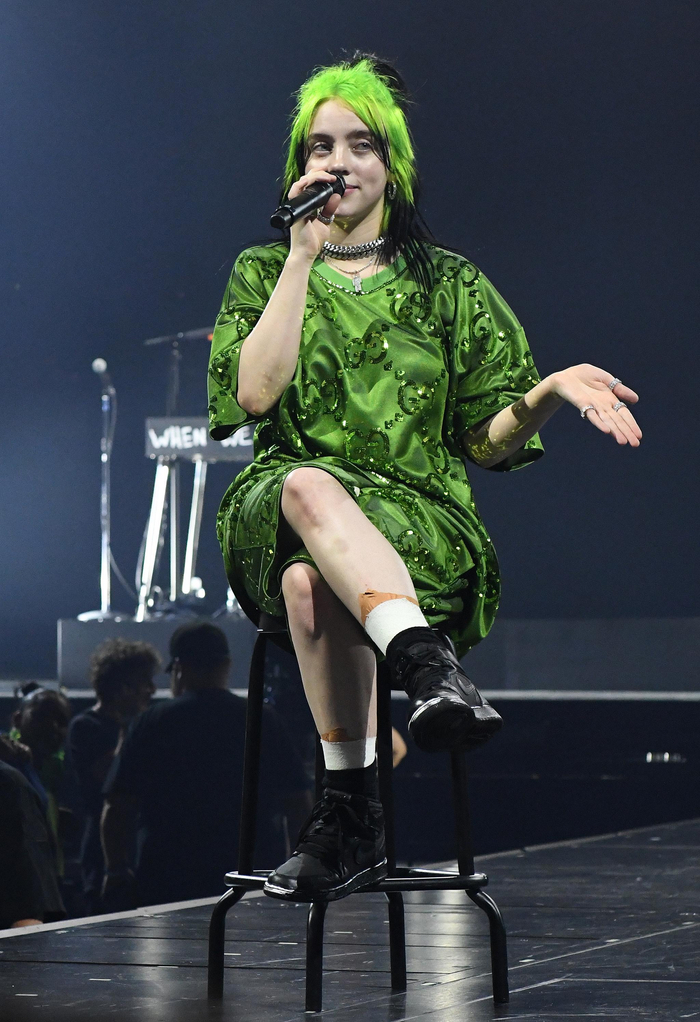 比莉·艾利什在迈阿密，2020年。 视觉中国 资料图